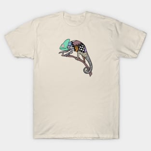 Chameleon the Artist Drawing T-Shirt